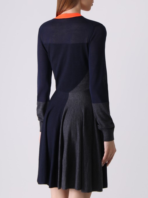 Платье шерстяное ALEXANDER MCQUEEN