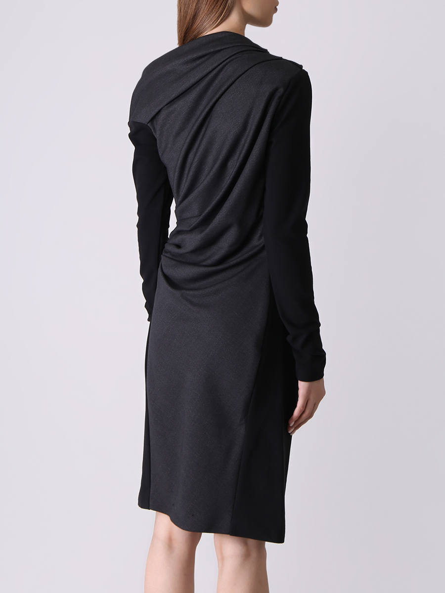 Платье с драпировкой