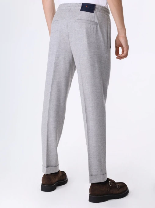 Брюки шерстяные KITON