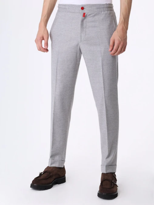 Брюки шерстяные KITON