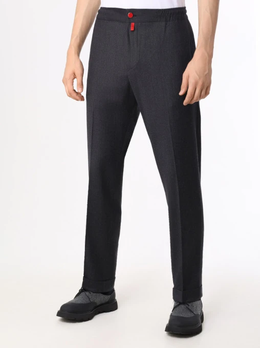 Брюки шерстяные KITON