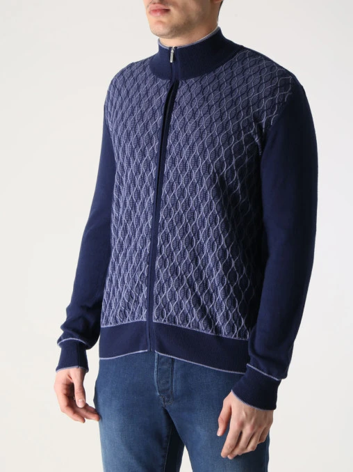 Кардиган шерстяной BERTOLO LUXURY MENSWEAR