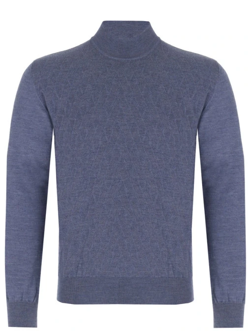 Водолазка шерстяная BERTOLO LUXURY MENSWEAR