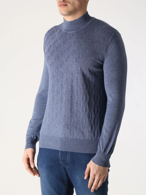 Водолазка шерстяная BERTOLO LUXURY MENSWEAR