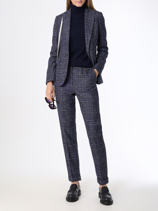 Костюм в клетку KITON