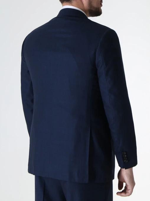 Костюм шерстяной в клетку KITON