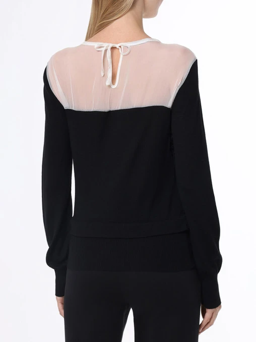 Джемпер комбинированный ALBERTA FERRETTI