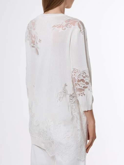 Джемпер из вискозы ERMANNO SCERVINO