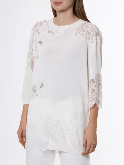 Джемпер из вискозы ERMANNO SCERVINO