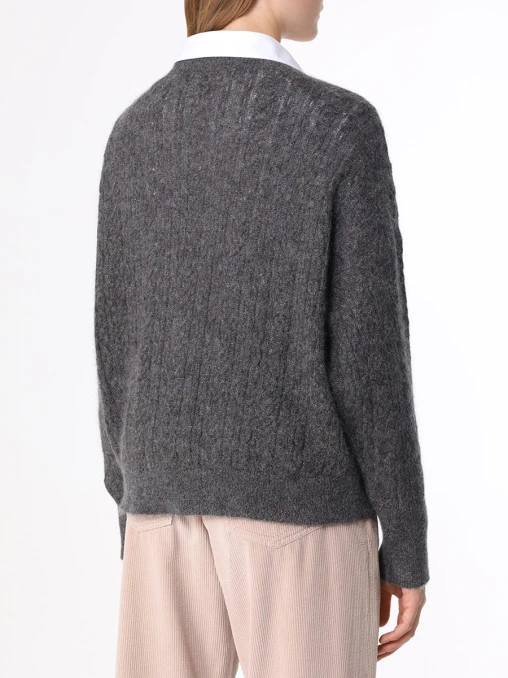 Джемпер с люрексом BRUNELLO CUCINELLI