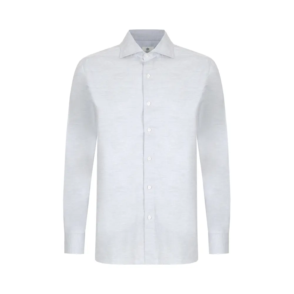 Рубашка Regular Fit из хлопка и лиоцелла