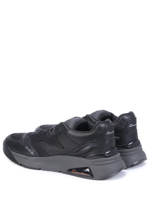 Кроссовки кожаные Hy-Run SANTONI