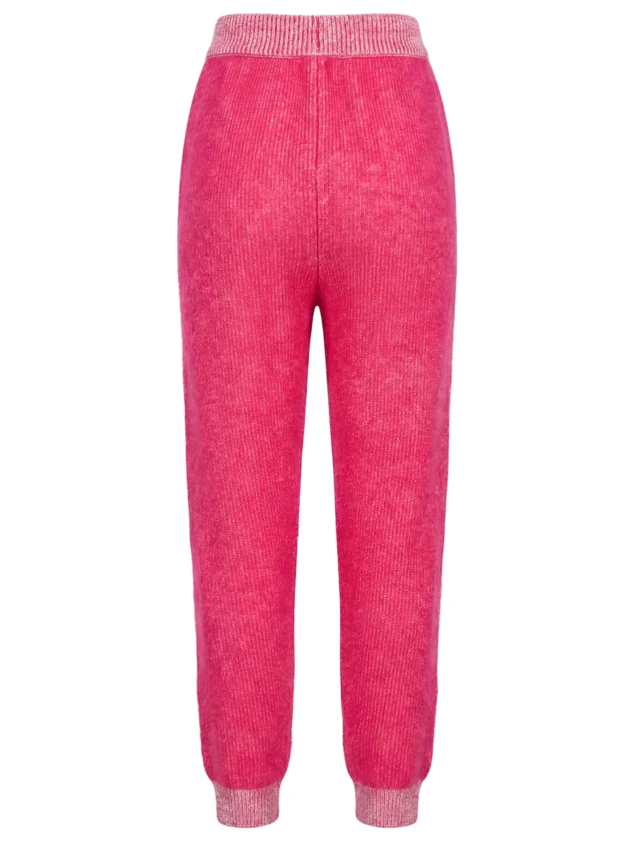 Джоггеры из мохера и кашемира