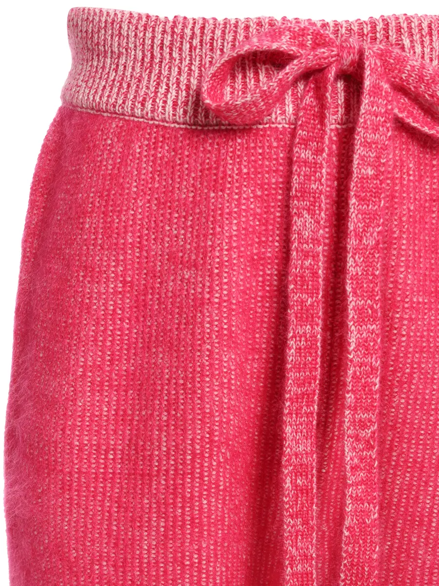 Джоггеры из мохера и кашемира