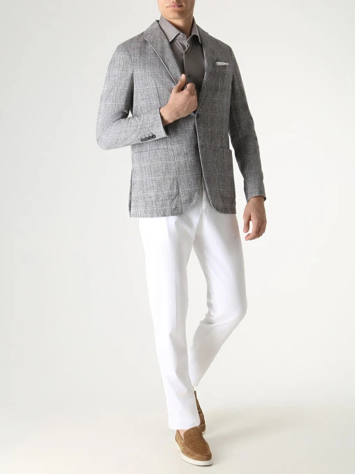 Рубашка Slim Fit хлопковая KITON