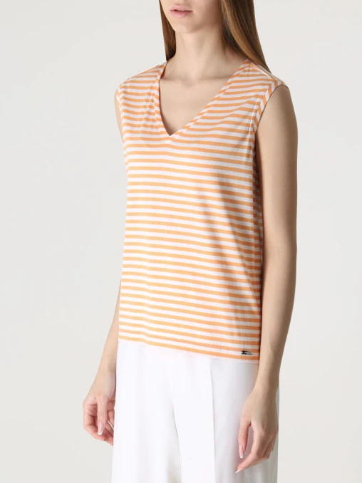 Топ хлопковый KITON