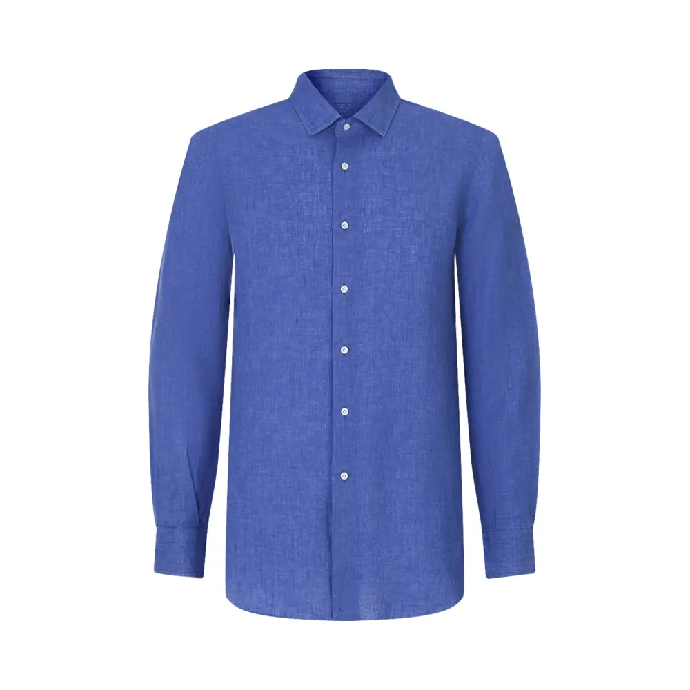 Рубашка Regular Fit льняная