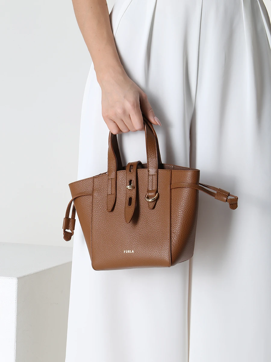 Сумка-тоут кожаная Net