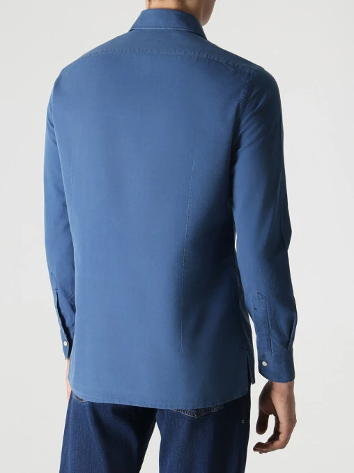 Рубашка Slim Fit хлопковая KITON
