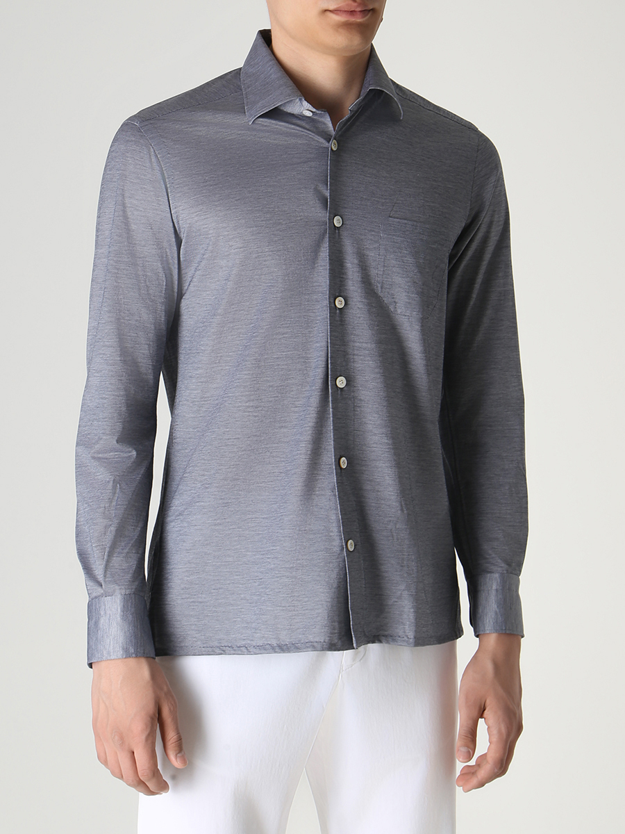 Рубашка Slim Fit хлопковая