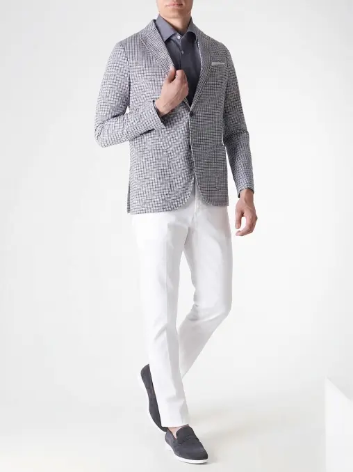 Рубашка Slim Fit хлопковая KITON