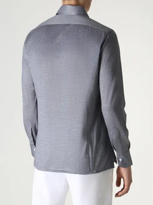Рубашка Slim Fit хлопковая KITON