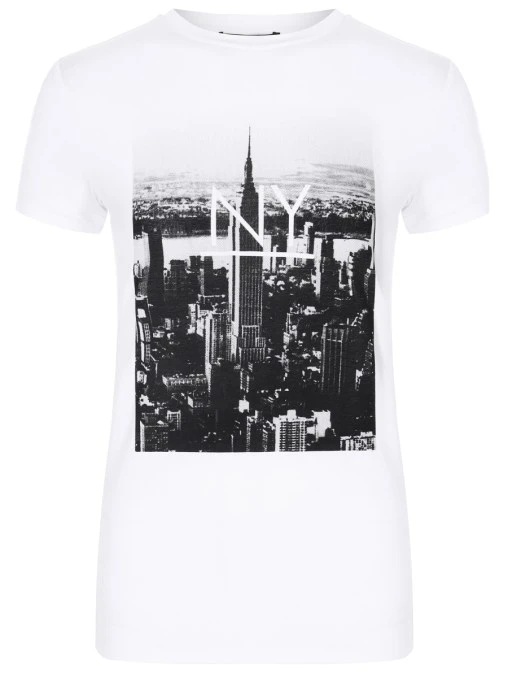 Футболка из вискозы VASSA&CO