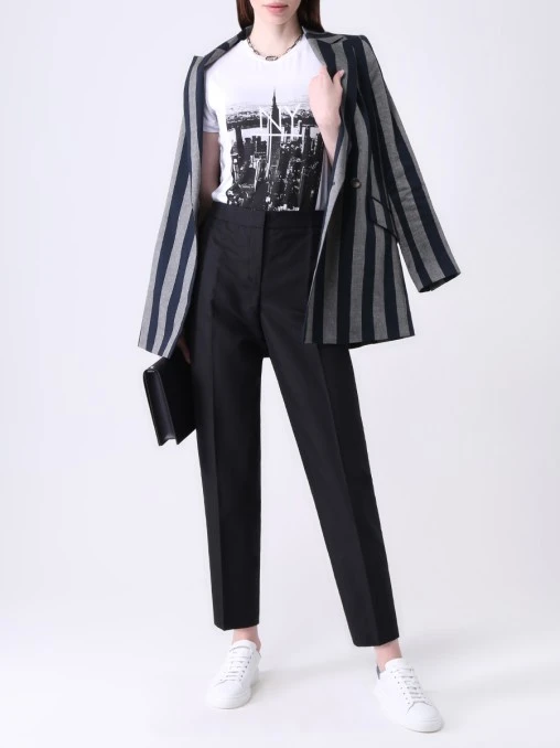 Футболка из вискозы VASSA&CO