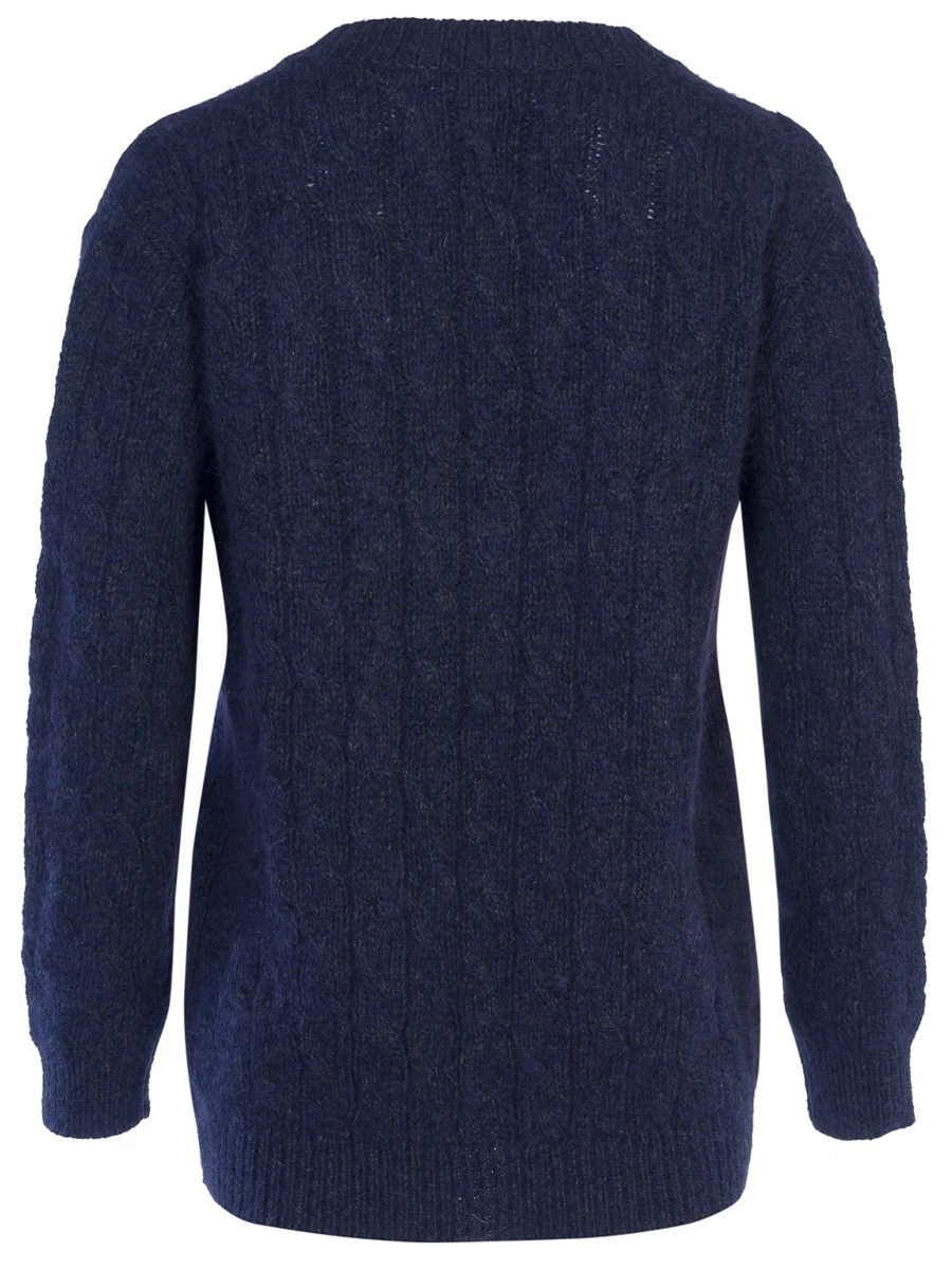 Пуловер шерстяной
