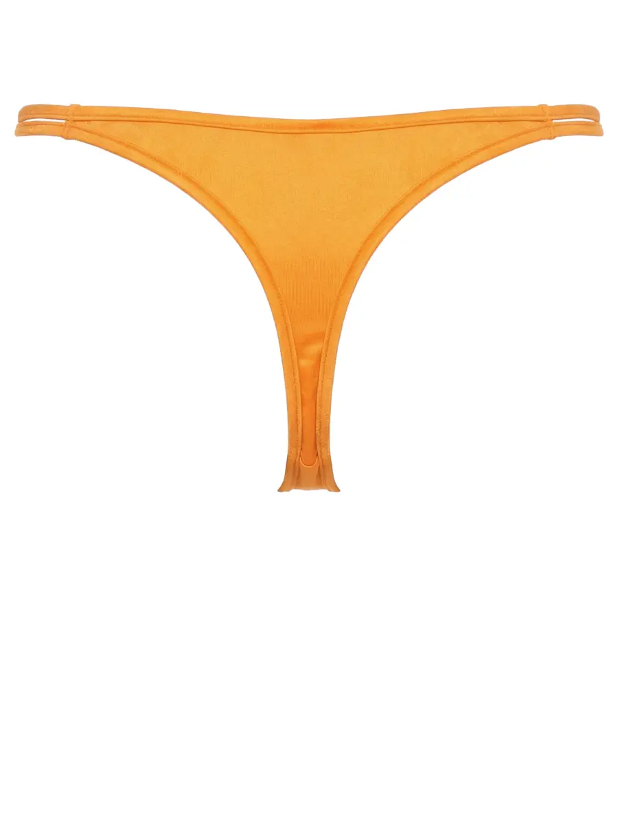 Трусы-стринг с кружевом