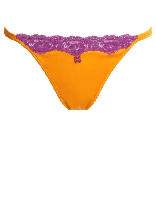 Трусы-стринг с кружевом VANNINA VESPERINI