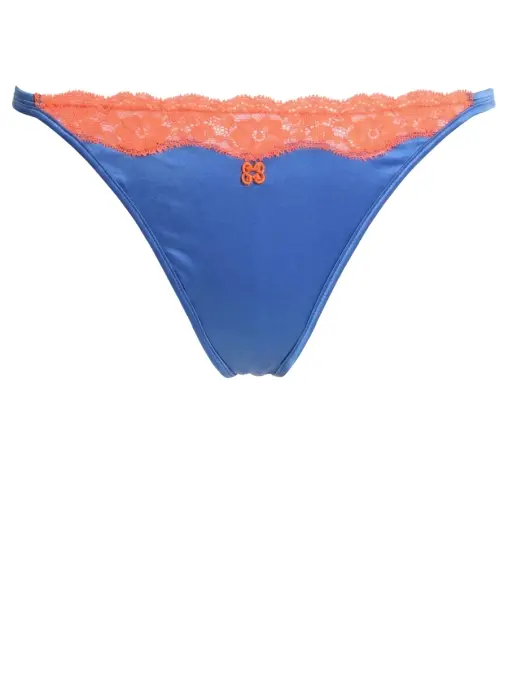 Трусы-стринг с кружевом VANNINA VESPERINI