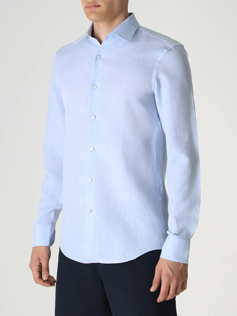 Рубашка Slim Fit льняная
