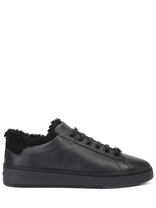 Кеды кожаные на меху BALLY