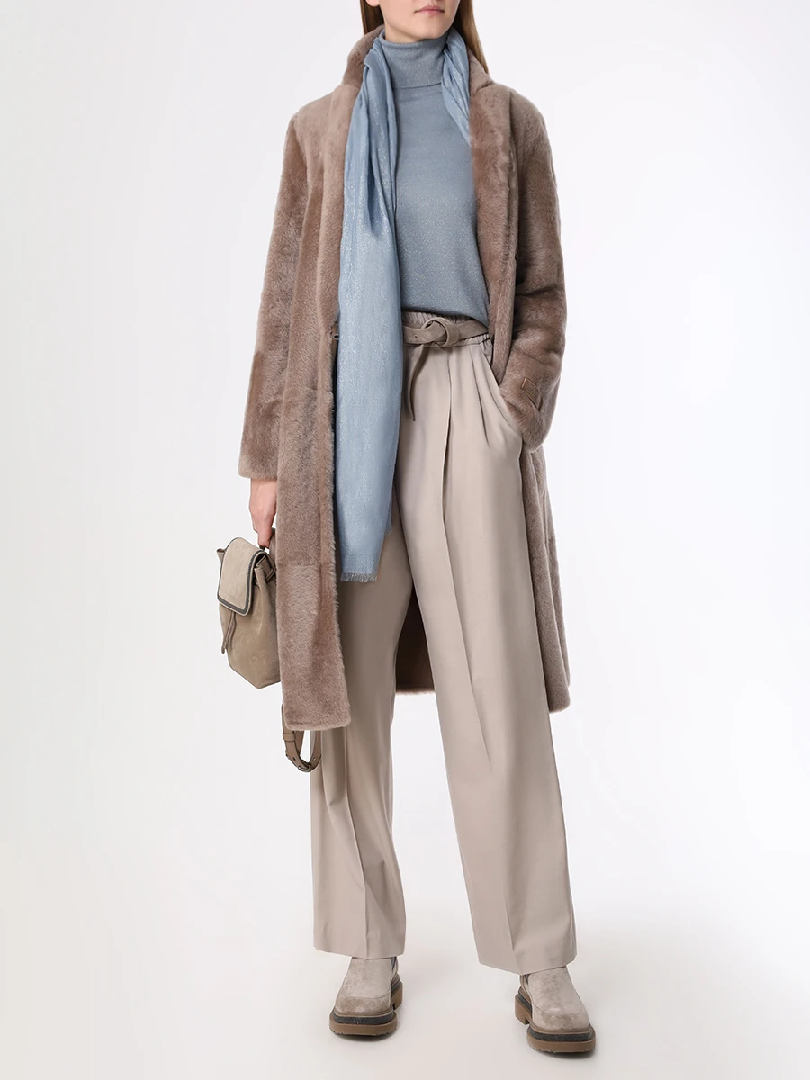 Водолазка кашемировая с люрексом