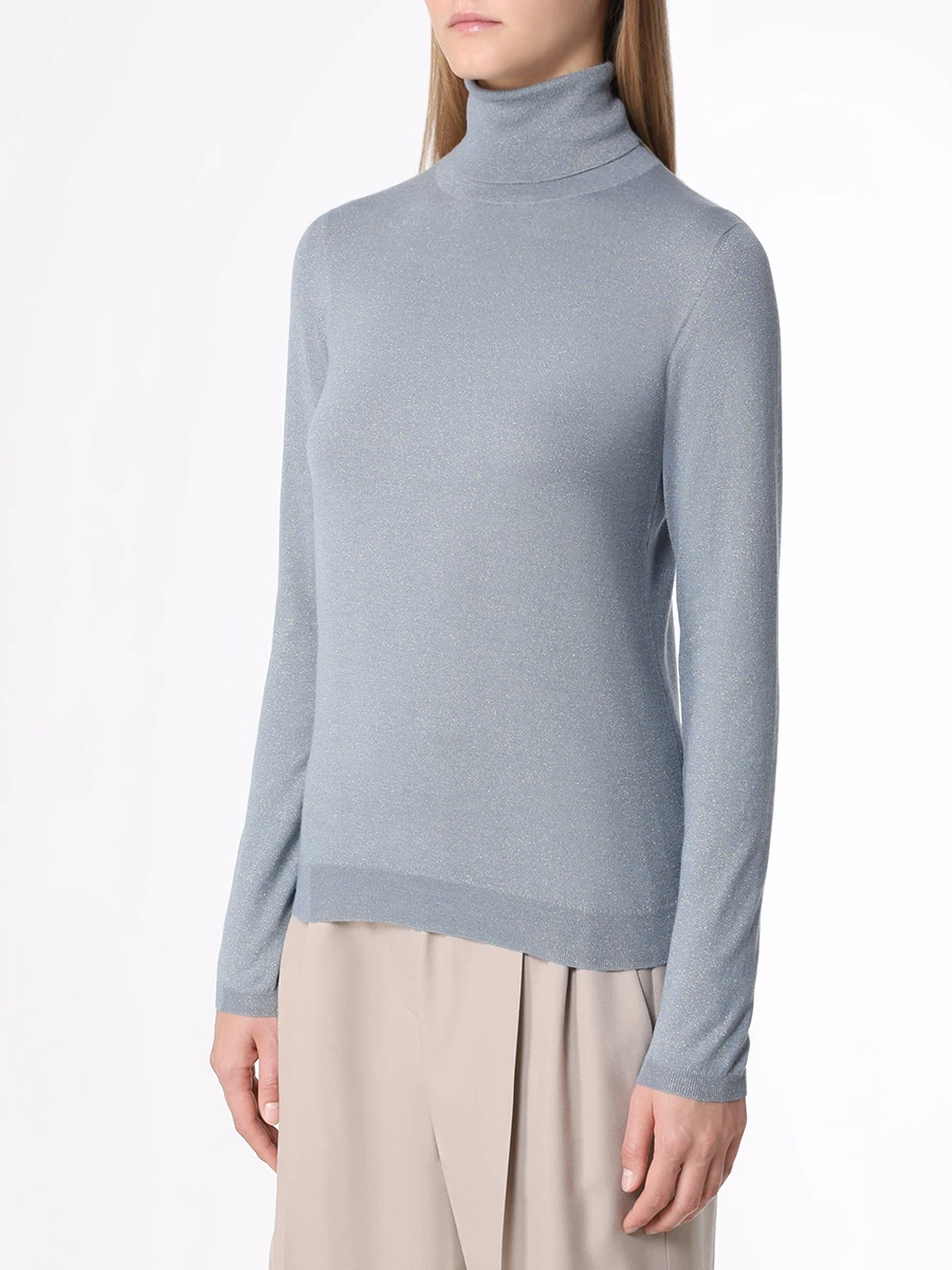 Водолазка кашемировая с люрексом