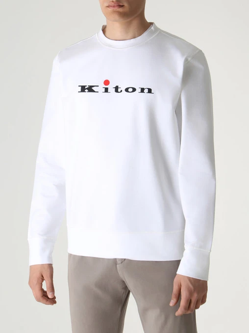 Толстовка хлопковая KITON