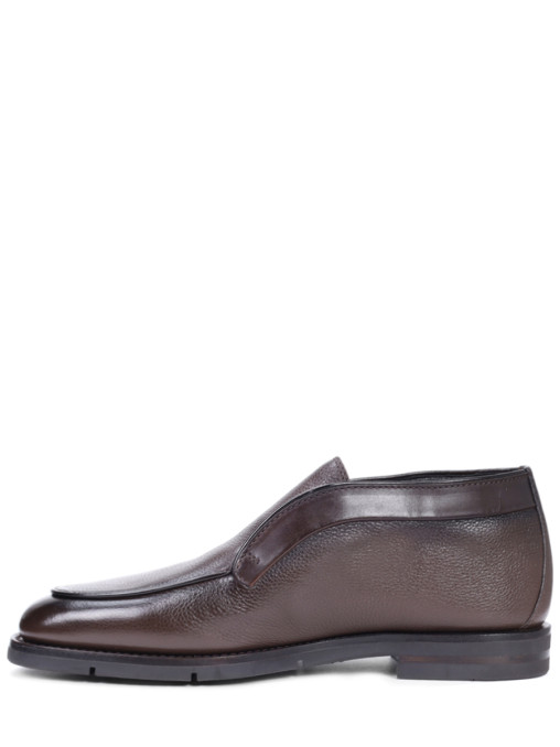 Ботинки кожаные на меху SANTONI