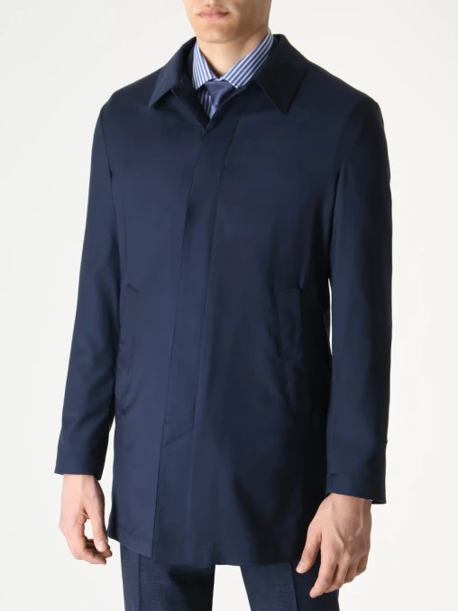 Плащ шерстяной CANALI