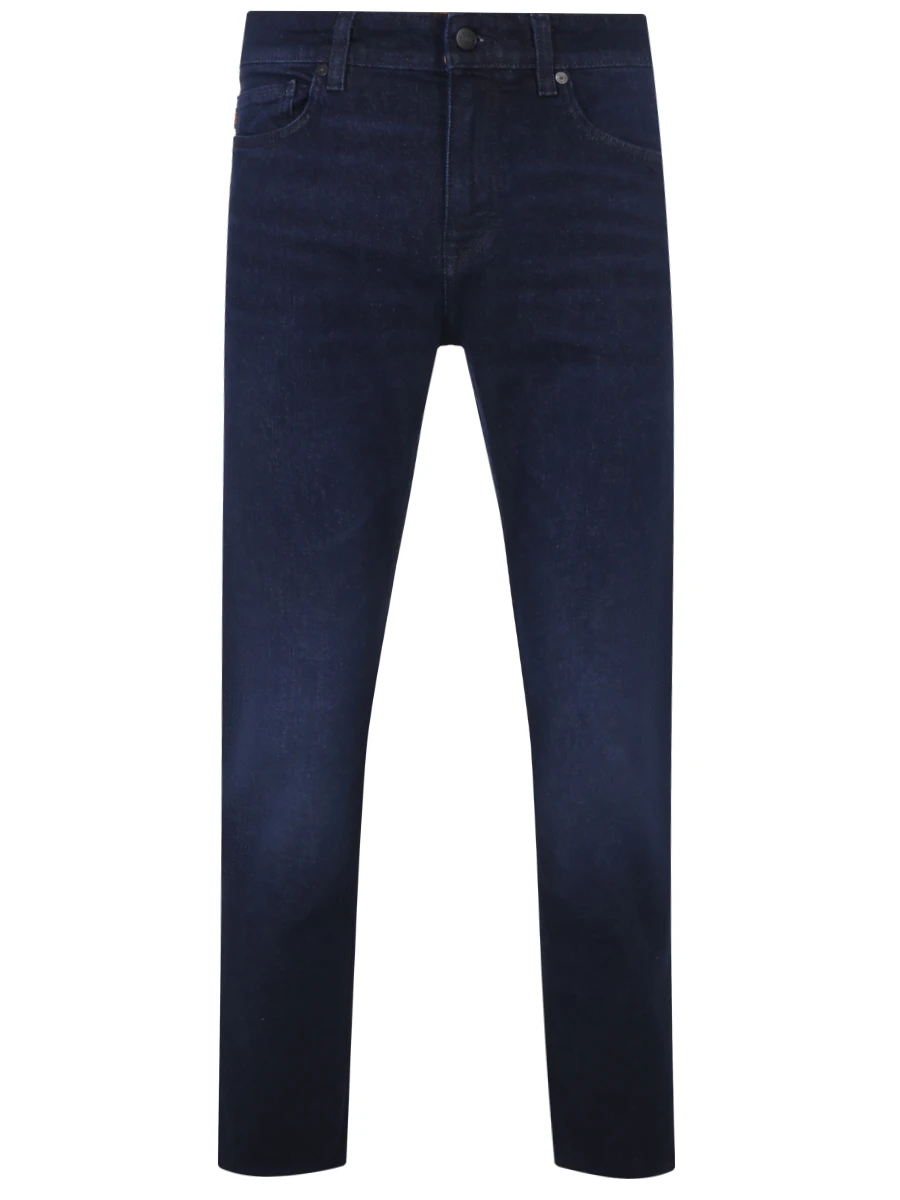 Джинсы Slim Fit хлопковые от BOSS за 9 870 рублей со скидкой 30% (цвет ...
