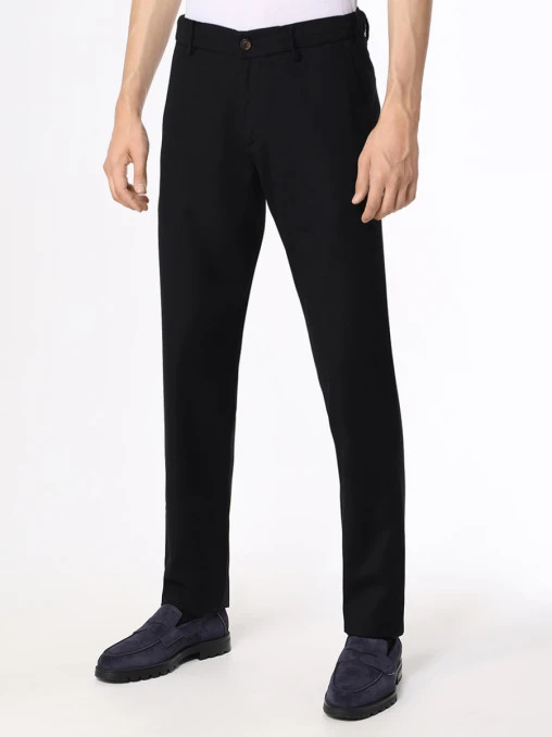 Брюки Regular Fit шерстяные CANALI