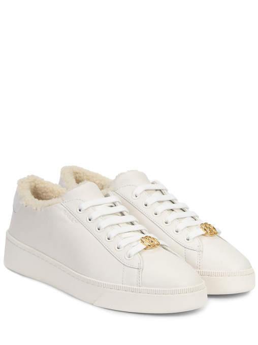 Кеды кожаные на меху BALLY