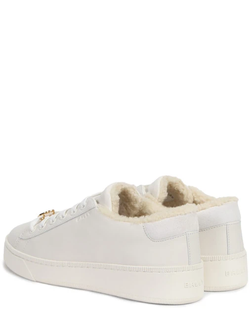 Кеды кожаные на меху BALLY