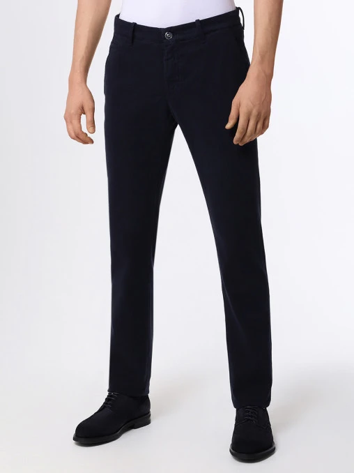 Брюки Slim Fit хлопковые JACOB COHEN