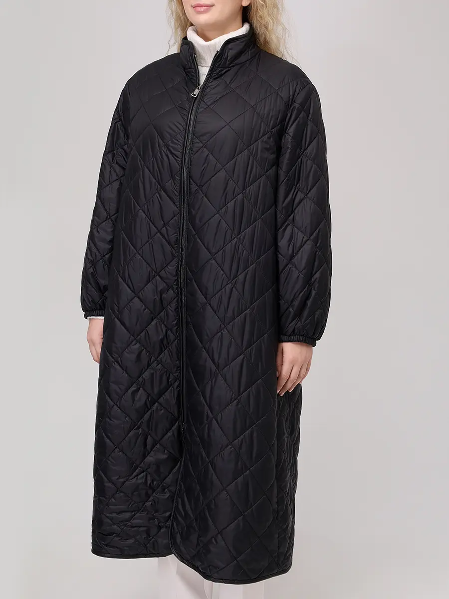 Пальто стеганое