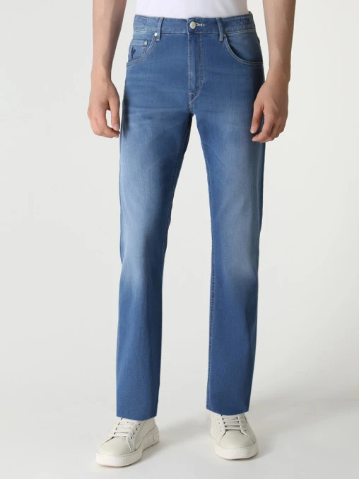 Джинсы Regular Fit хлопковые HANDPICKED