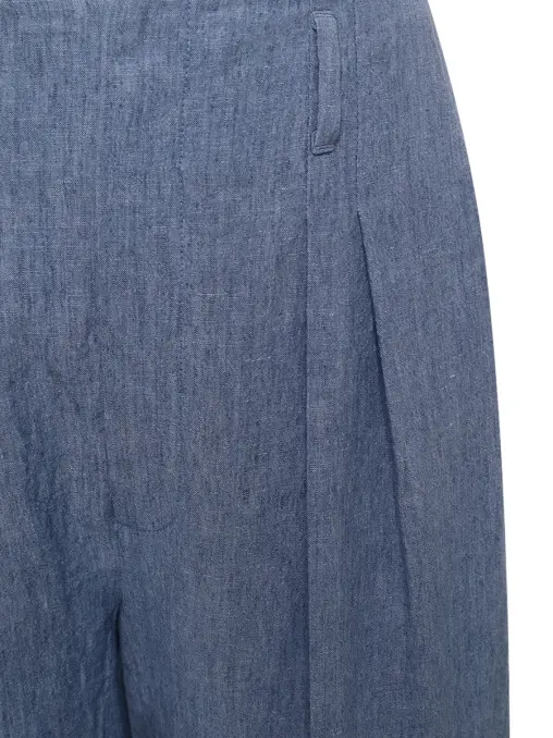 Брюки льняные BRUNELLO CUCINELLI
