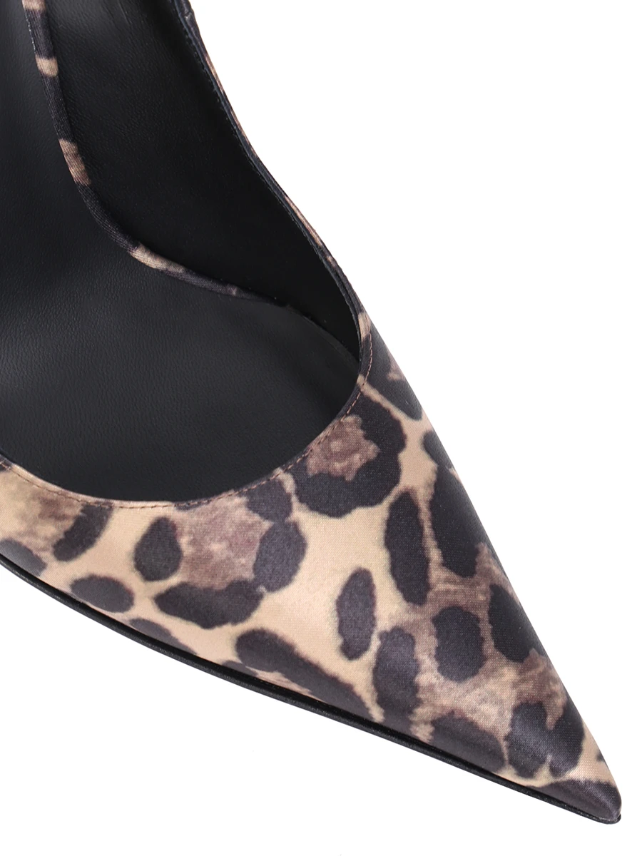 Туфли-лодочки текстильные