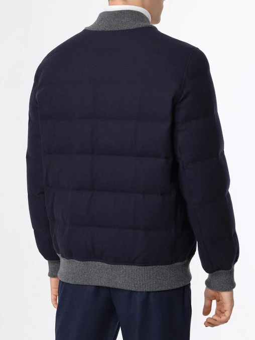 Пуховик шерстяной BRUNELLO CUCINELLI