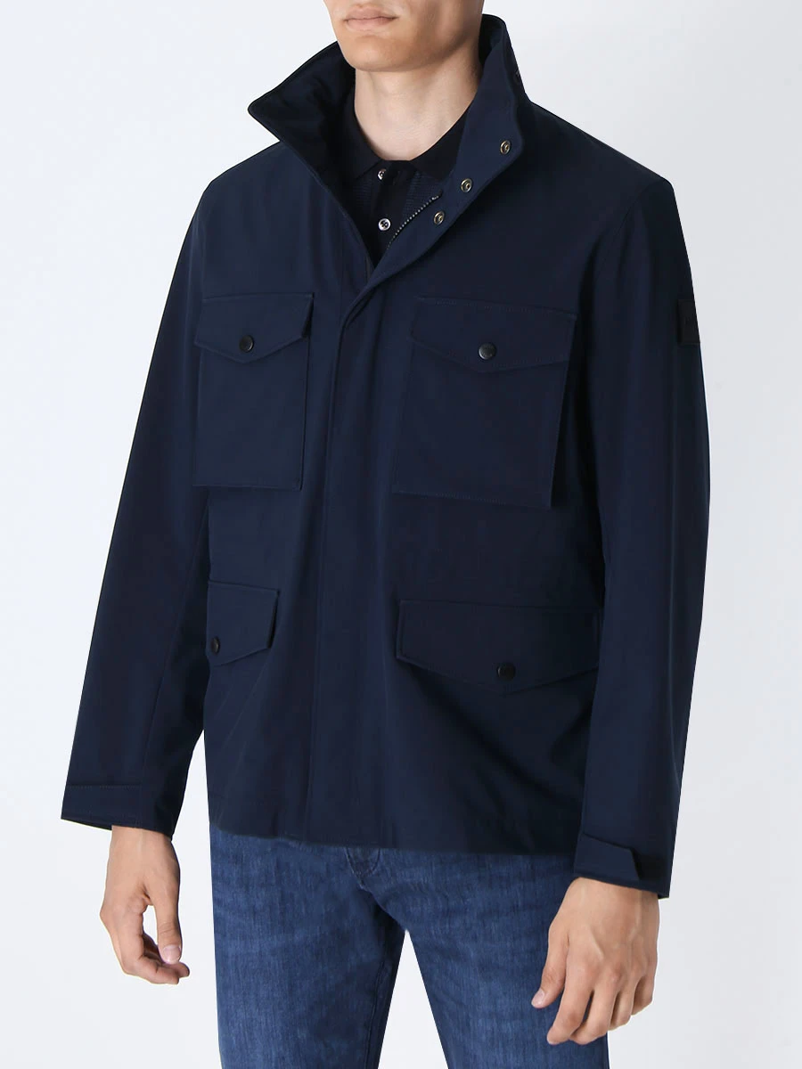 Куртка однотонная